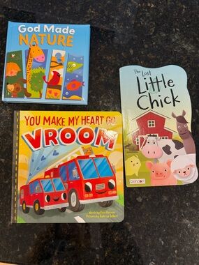 You Make My Heart Go Vroom - Bright Red Kids Board Book